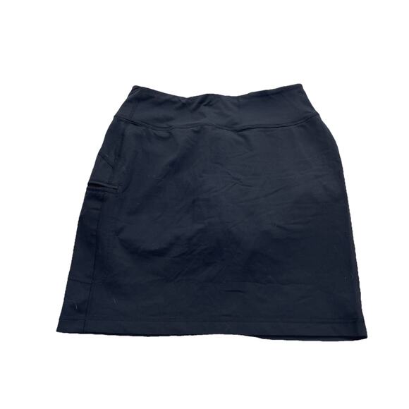 Duluth Trading Company Women's NoGA Stretch Skort XS Black Pull On Stretch 65-33 - Picture 2 of 7